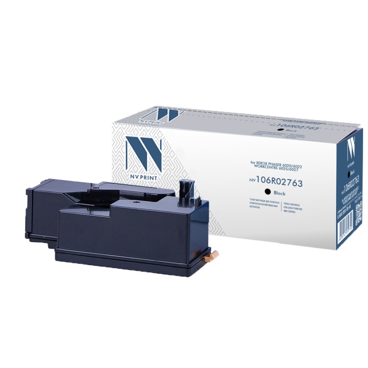 Картридж NVP совместимый NV-106R02763 Black для Xerox Phaser 6020/6022/ / WorkCentre 6025/6027 (2000k)