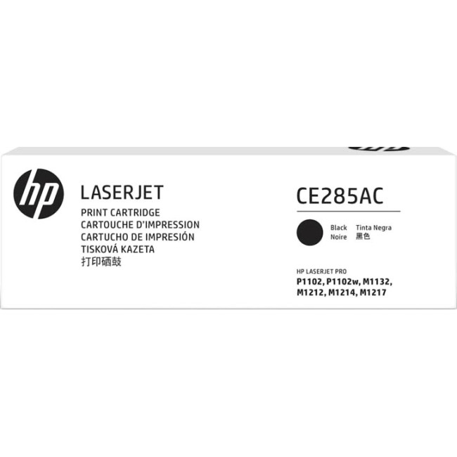 Картридж HP LJ Pro P1102/P1120W/M1212nf/M1132MFP, 1,6K (O) CE285AC (белая коробка)