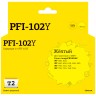 IC-CPFI-102Y Картридж T2 для Canon imagePROGRAF iPF-500/510/600/605/610/650/655/700/710/720/750/755/760/765, желтый