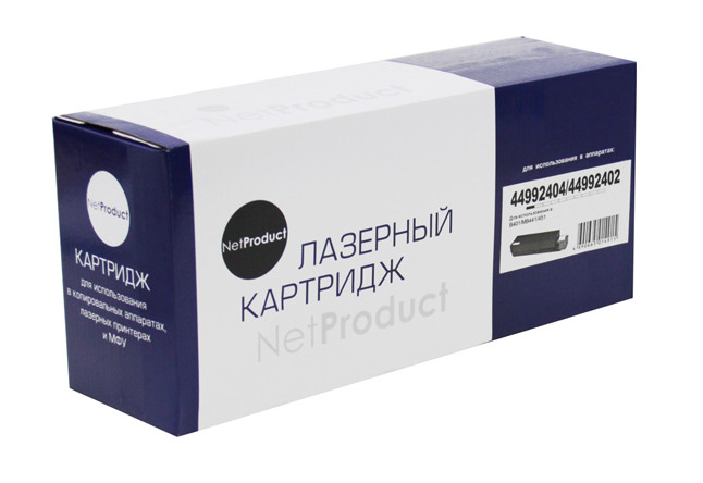 Тонер-картридж NetProduct (N-44992404/44992402) для OKI B401/MB441/451, 2,5K Тонер-картридж NetProduct (N-44992404/44992402) для OKI B401/MB441/451, 2,5K