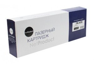 Тонер-картридж NetProduct (N-TK-435) для Kyocera TASKalfa180/181/220/221, 15K