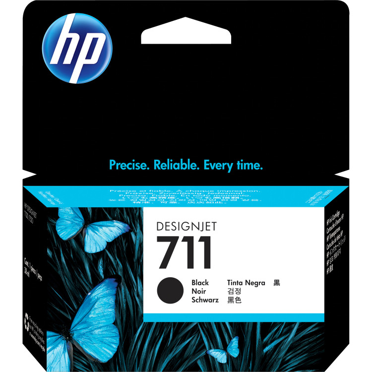 Картридж 711 для HP DJ T120/T520, 38мл (О) черный CZ129A