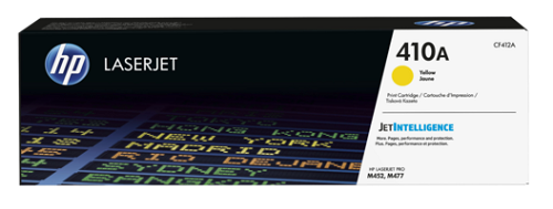 Cartridge HP 410A для CLJ M377/M452/M477, желтый (2 300 стр.)
