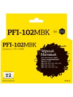 IC-CPFI-102MBK Картридж T2 для Canon imagePROGRAF iPF-500/510/600/605/610/650/655/700/710/720/750/755/760/765, матовый черный