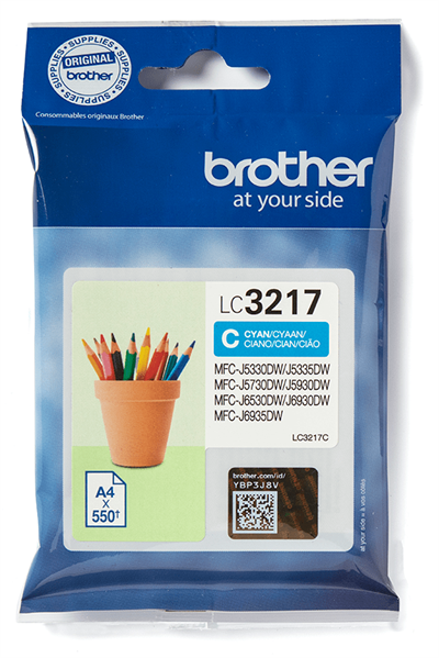Brother LC-3237C Картридж струйный для HL-J6000DW/MFC-J5945DW/6945DW (1500 стр.)
