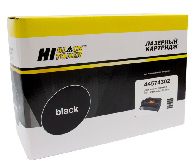 Драм-юнит Hi-Black (HB-44574302) для OKI B411/412/431/512/MB461/471/472/491/492/562, 25K