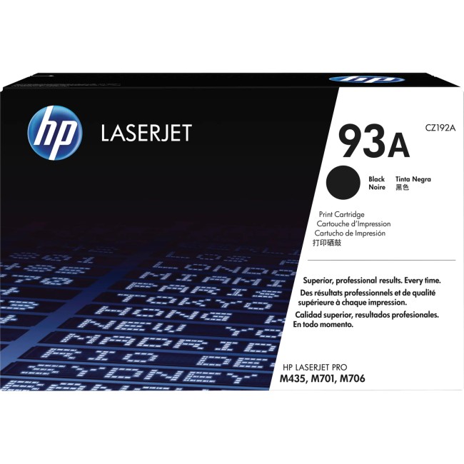 Тонер-картридж HP 93A Black LaserJet Toner Cartridge
