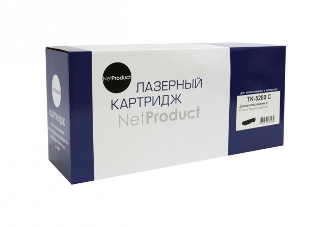 Тонер-картридж NetProduct (N-TK-5280C) для Kyocera ECOSYS P6235/M6235/M6635, C, 11K