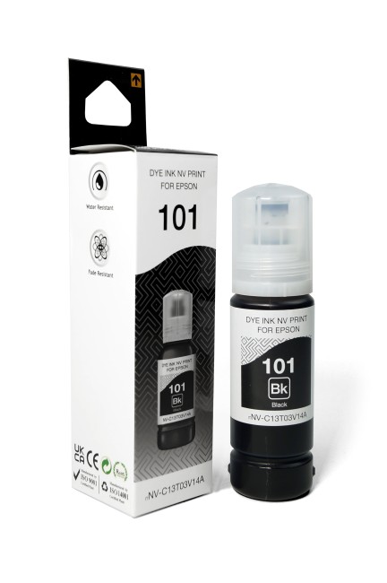 Чернила NVP 101 (NV-C13T03V14A)  для Epson L4150  (70 мл) Black (в коробке) совместимые
