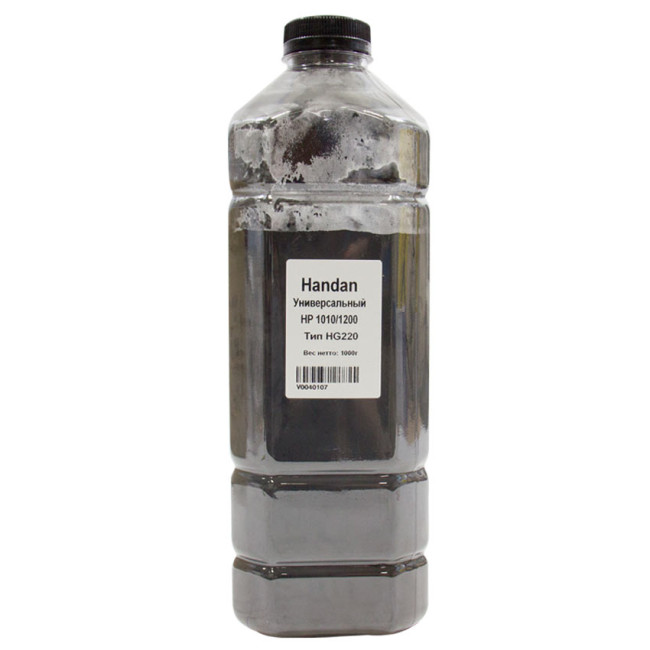 Тонер HANDAN Универсальный для HP LJ 1010/1200, Тип HG220, 1 кг, канистра Тонер HANDAN Универсальный для HP LJ 1010/1200, Тип HG220, 1 кг, канистра