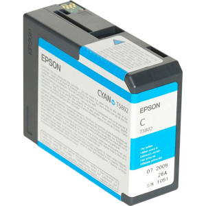 Струйные картриджи Epson Stylus Pro 3800 Ink Cartridge (80ml) Cyan