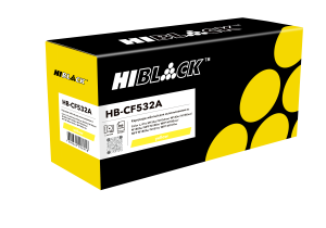 Картридж Hi-Black (HB-CF532A) для HP CLJ Pro M154A/M180n/M181fw, Y, 0,9K