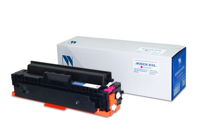Картридж NVP совместимый NV-W2033X 415X Magenta (БЕЗ ЧИПА) для HP Color LaserJet M454DN/M479DW/M479 (6000k)
