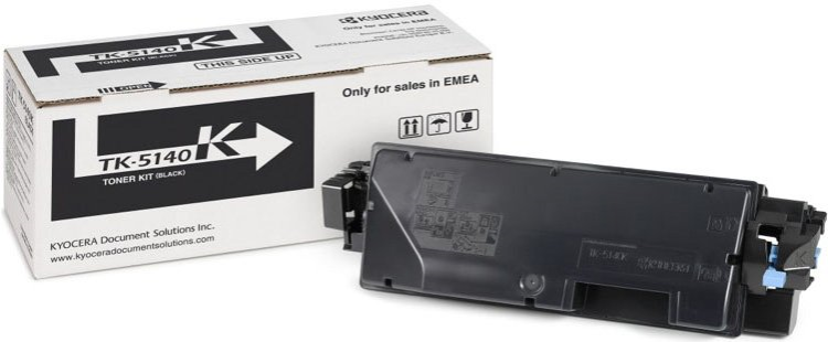 Kyocera Тонер-картридж TK-5140K для P6130cdn/M6030cdn/M6530cdn чёрный (7000 стр.)