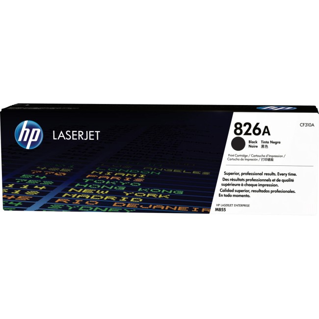 Тонер-картридж HP 826A Black LaserJet Toner Cartridge