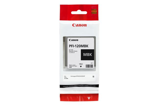 Картридж PFI-120MBK Canon TM-200/205/300/305, 130 мл  (О) matte black 2884C001