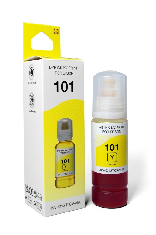 Чернила NVP 101 (NV-C13T03V44A)  для Epson L4150  (70 мл) Yellow (в коробке) совместимые