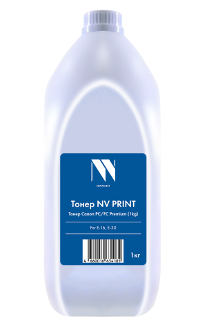 Тонер NVP для CANON PC/FC (1кг, ASC) для E-16, E-30 совместимый Premium