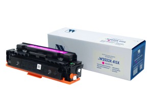 Картридж NVP совместимый NV-W2033X 415X Magenta (ОГРАНИЧЕНИЕ ПО ПРОШИВКАМ) для HP Color LaserJet M454DN/M479DW/M479 (6000k) до версии 002_2428A