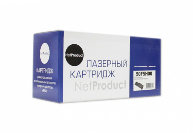 Тонер-картридж NetProduct (N-50F5H00) для Lexmark MS310/MS410/MS510/MS610, 5K