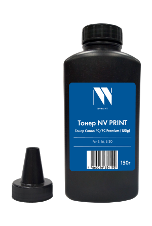 Тонер NVP для CANON PC/FC Premium (150г) для E-16, E-30 совместимый