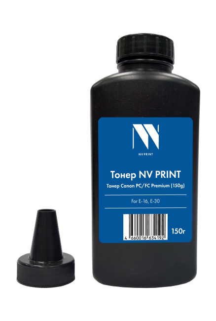 Тонер NVP для CANON PC/FC Premium (150г) для E-16, E-30 совместимый