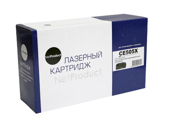 Картридж NetProduct (N-CE505X) для HP LJ P2055/P2050/Canon №719H, 6,5K