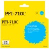 Картридж T2 IC-CPFI-710C для Canon imagePROGRAF iPF-TX-2000/TX-3000/TX-4000, голубой, с чипом
