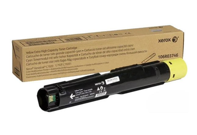 Тонер-картридж XEROX VersaLink C7020/7025/7030, 16,5К (О) желтый 106R03746