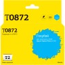 IC-ET0872 Картридж T2 для Epson Stylus Photo R1900, голубой, с чипом