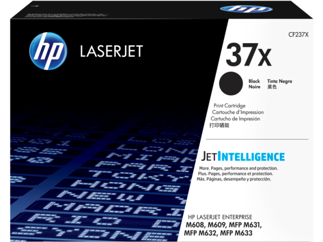 Картридж HP 37X LaserJet Enterprise M609x, 25К (О) CF237X