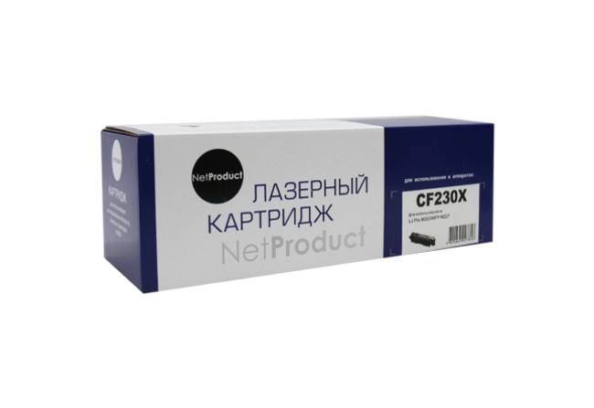 Тонер-картридж NetProduct (N-CF230X) для HP LJ Pro M203/MFP M227, 3,5K, с чипом Тонер-картридж NetProduct (N-CF230X) для HP LJ Pro M203/MFP M227, 3,5K, с чипом