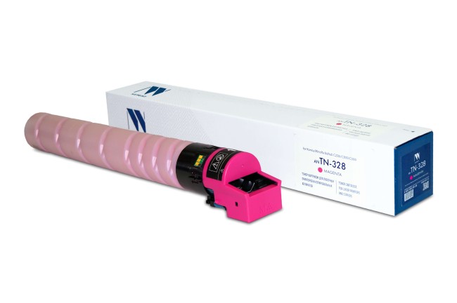 Тонер-картридж NVP совместимый NV-TN-328 Magenta для Konica Minolta bizhub C250i/C300i/C360i (28000k)