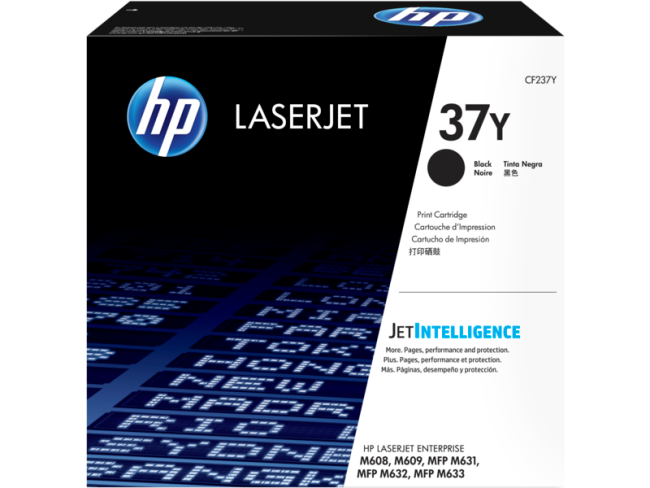 Картридж HP 37Y LaserJet Enterprise M609x, 41К (О) CF237Y