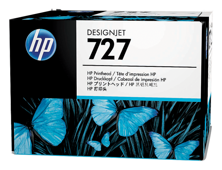B3P06A Печатающая головка №727 HP DJ T920/T930/T1500/T1530/T2500/T2530/T3500 (O)