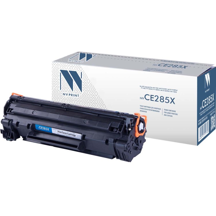 Картридж NVP совместимый NV-CE285X для HP LaserJet Pro M1132/ M1212nf/ M1217nfw/ P1102/ P1102w/ P1102w/ M1214nfh/ M1132s (2300k)