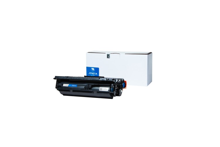 Картридж NVP совместимый NV-CF451A Cyan для HP LaserJet M652DN/M653DN/M681DH/M653X/M681F/M681Z/M682Z (10500k)
