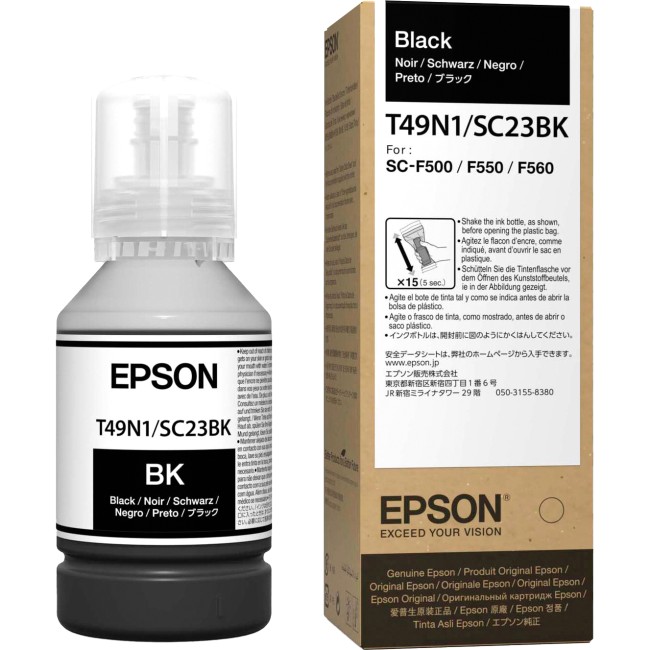 Картридж Epson Dye Sublimation Black T49N100 (140mL)