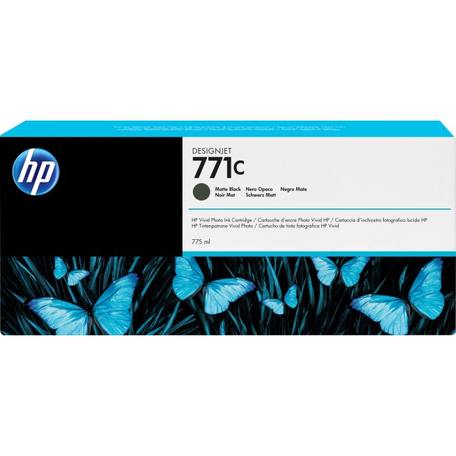 Картридж HP 771C 775ml Matte Black Ink Cartridge