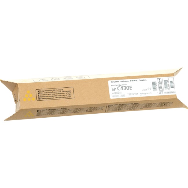 Тонер-картридж тип SP C430E жёлтый Print Cartridge Yellow SP C430E