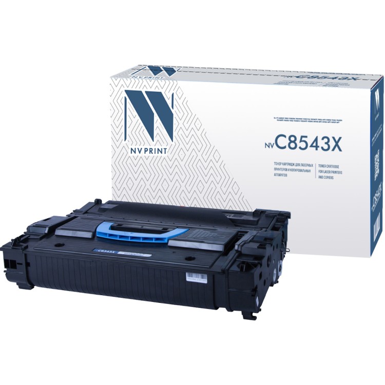 Картридж NVP совместимый NV-C8543X для HP LaserJet 9000/ 9000DN/ 9000HNF/ 9000HNS/ 9000MFP/ 9000L MFP/ 9000N/ 9040/ 9040DN/ 9040MFP/ 9040N/ 9050/ 9050DN/ 9050MFP/ 9050N/ M9040 MFP/ M9050 MFP/ M9059 MFP (30000k)