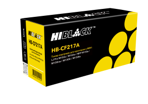 Тонер-картридж Hi-Black (HB-CF217A) для HP LJ Pro M102a/MFP M130, 1,6K (с чипом)