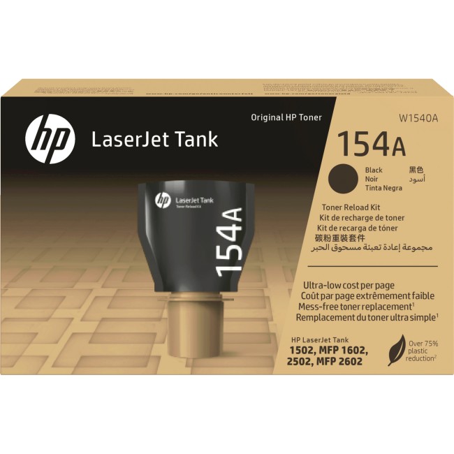 Заправочное устройство HP 154A Black LaserJet Tank Toner Reload Kit