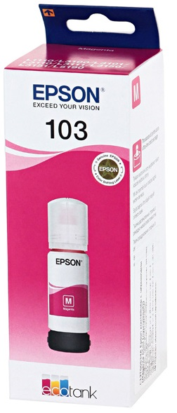 Контейнер с чернилами для Epson L3100/3101/3110/3150, пурпурный, (О), C13T00S34A
