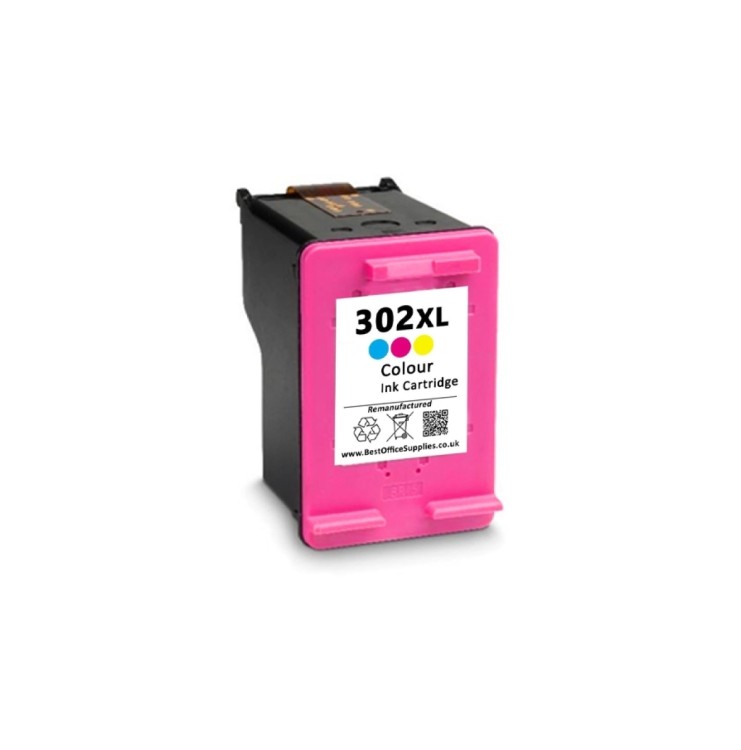 Струйный картридж NV Print 302XLC (NV-F6U67AE) Color для HP DeskJet 1110, 2132, 3630, 3632; Envy 4512, 4520, 4522; OJ 3830, 4650, 4655 (330 стр) совместимый