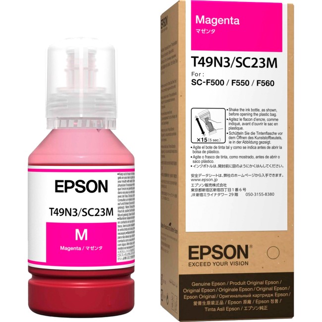 Картридж Epson Dye Sublimation Magenta T49N300 (140mL)