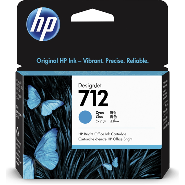 Картридж 712 для HP DJ Т230/630, 29мл (О) голубой 3ED67A