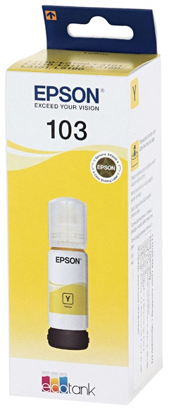 Контейнер с чернилами для Epson L3100/3101/3110/3150, желтый, (О), C13T00S44A
