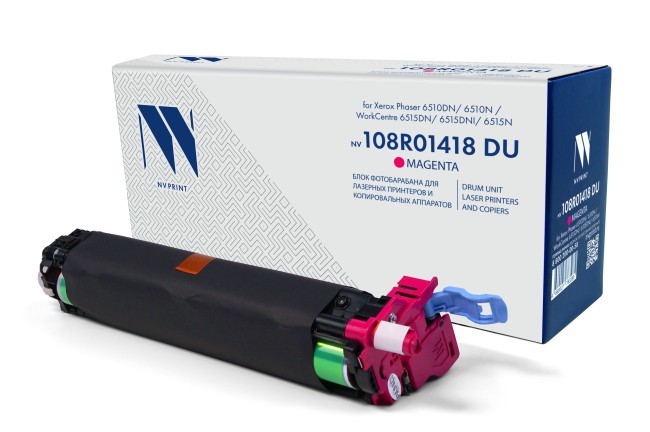 Блок фотобарабана NVP совместимый NV-108R01418 DU Magenta для Xerox Phaser 6510DN/6510N / WorkCentre 6515DN/6515DNI/6515N (48000k)