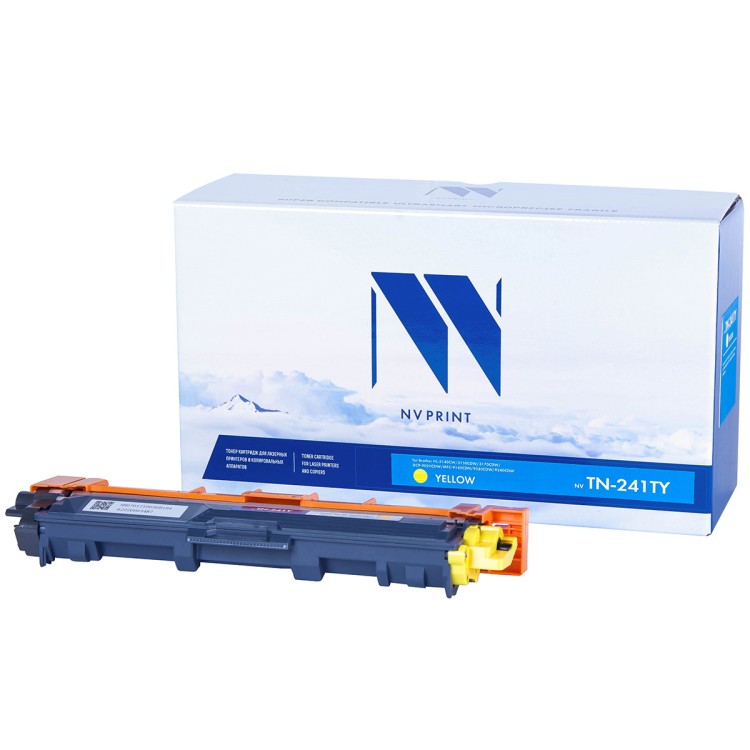 Картридж NVP совместимый NV-TN-241T Yellow для Brother DCP-9020CDW/ HL-3140CW/ HL-3170CDW/ MFC-9330CDW (1400k)